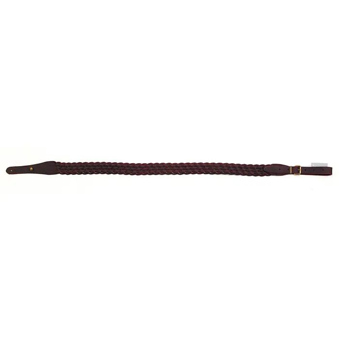 Bretelle Colombisports en Cuir Tressé 8 Brins