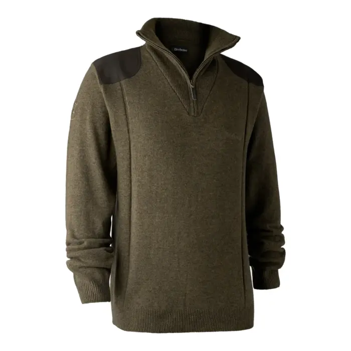 Pull De Chasse Col Zip Deerhunter Sheffield Cypress