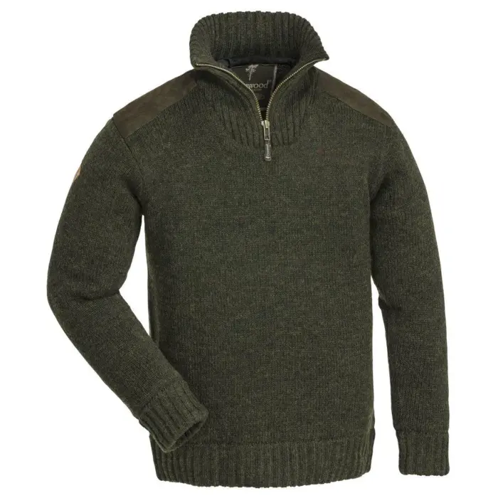 Pull Col Montant pour Enfant Kaki Ouragan Pinewood