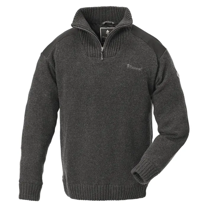 Pull Chaud Tricoté Gris Hurricane Pinewood