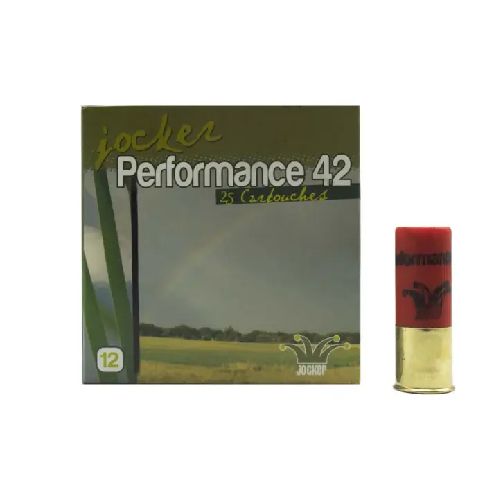 Cartouches De Chasse Jocker Performance 42 Calibre 12/70