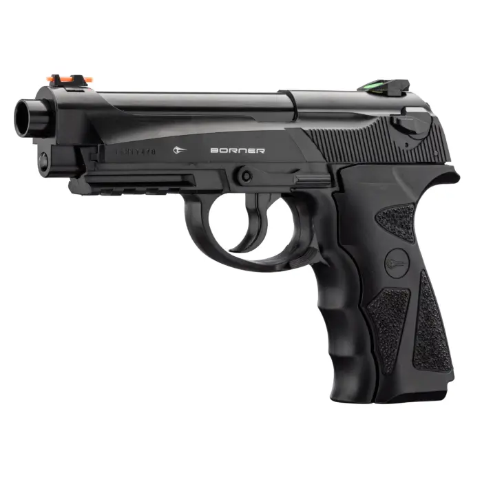 Pistolet CO2 Borner Sport 306M Culasse Fixe Calibre 4.5BB'S