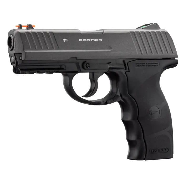 Pistolet CO2 Borner W3000M Culasse Fixe Calibre 4.5BB'S