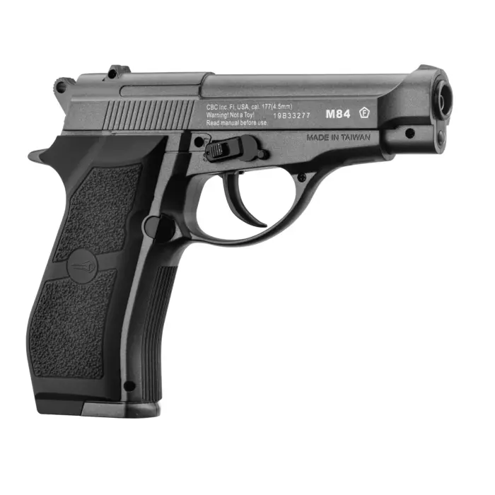 Pistolet CO2 Borner M84 Culasse Fixe Calibre 4.5BB'S