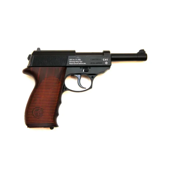 Pistolet CO2 Borner C41 P38 Métal Calibre 4.5 BB'S