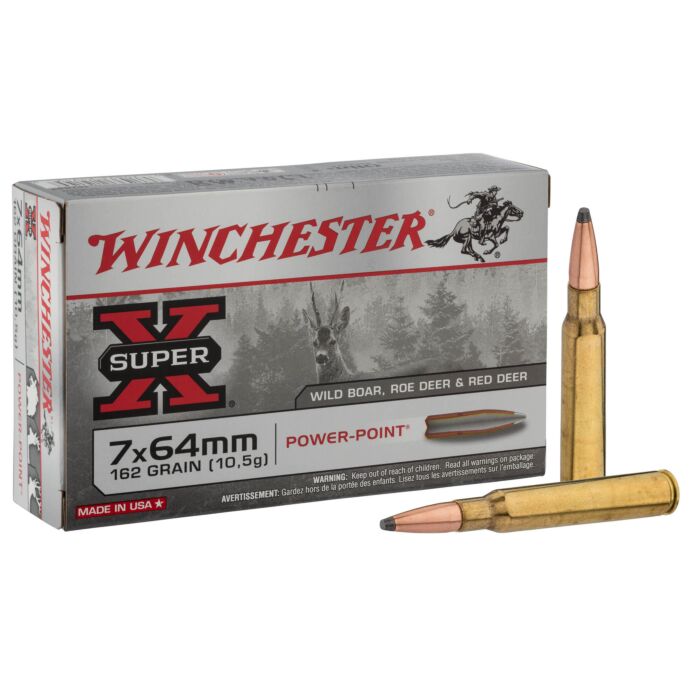 Balles de Chasse Winchester Power Point Calibre 7x64