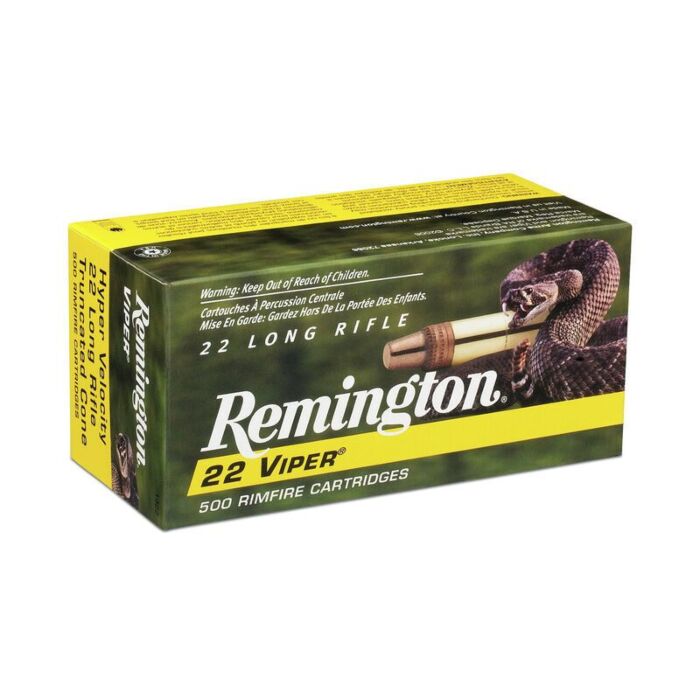 Balles Remington Calibre 22Lr Viper Hyper Velocity 36Gr