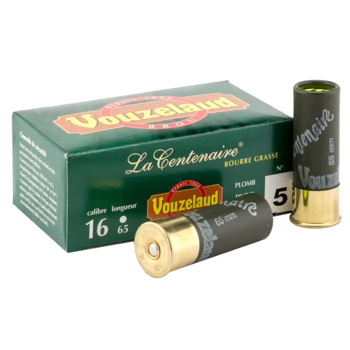 Cartouches Vouzelaud La Centenaire Plastique Calibre 16/65-1
