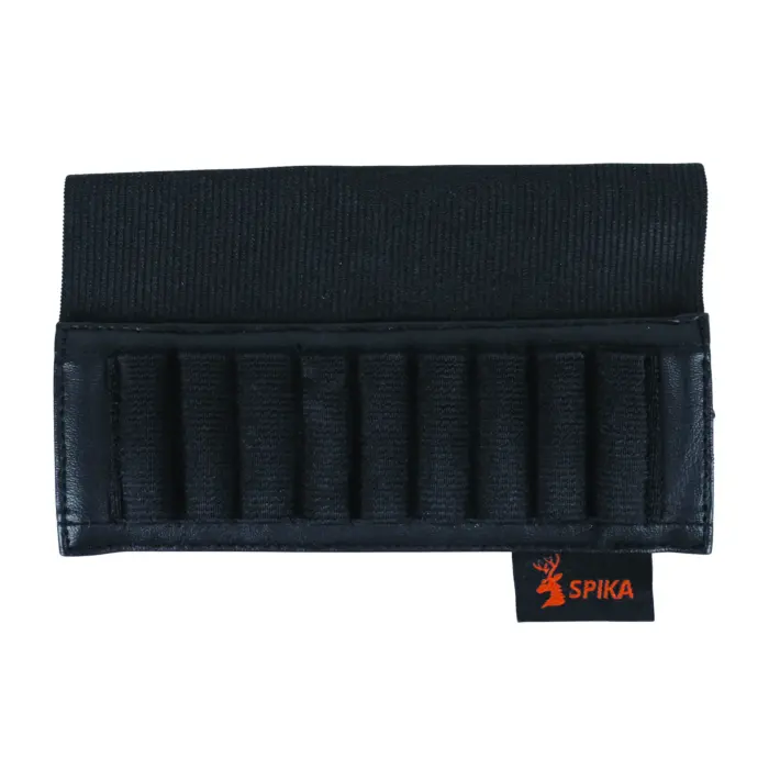 Cartouchière De Crosse Néoprène Spika 10 balles Pour Carabine-1