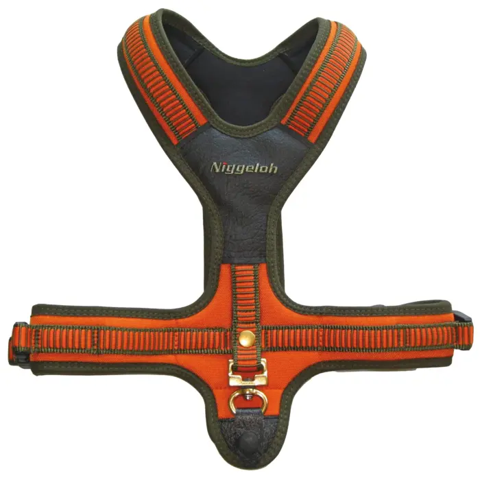 Harnais Pour Chien Niggeloh Orange-1