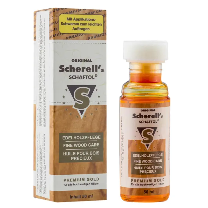 Huile Schaftol Pour Bois Teinte Premium Gold-1