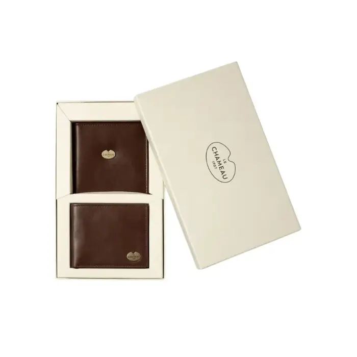 Coffret Cadeau Portefeuille pour Permis et Portefeuille à Double Volet-1