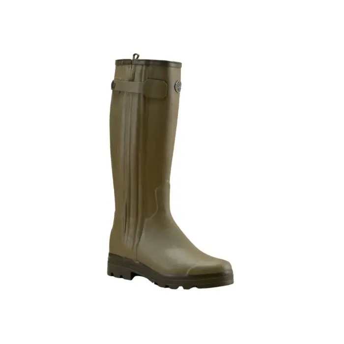 Bottes Chasseur Le Chameau Doublées de Cuir