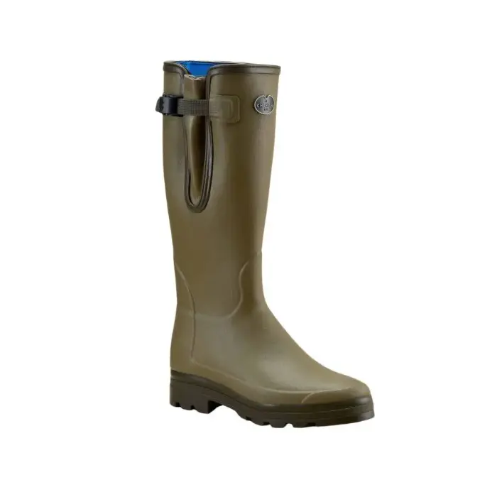 
Bottes Vierzonord Le Chameau Doublées Néoprène Vert Vierzon-49
