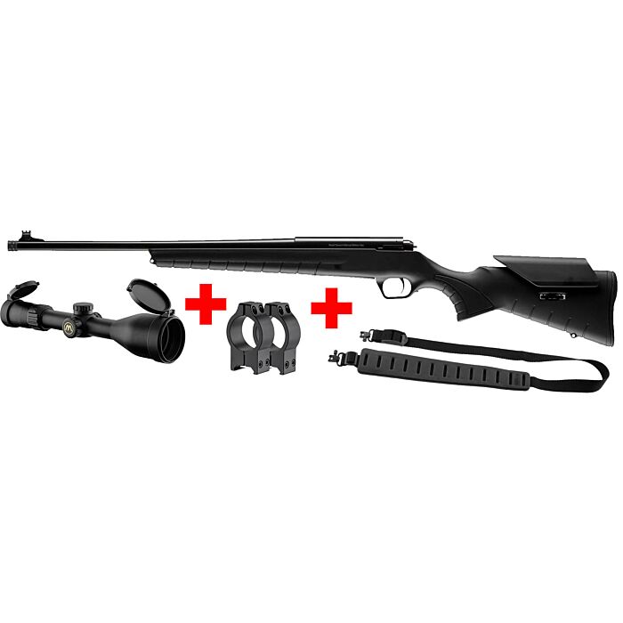 Pack Affût Carabine Monza Calibre 308 Win avec Lunette 3-12x56-1