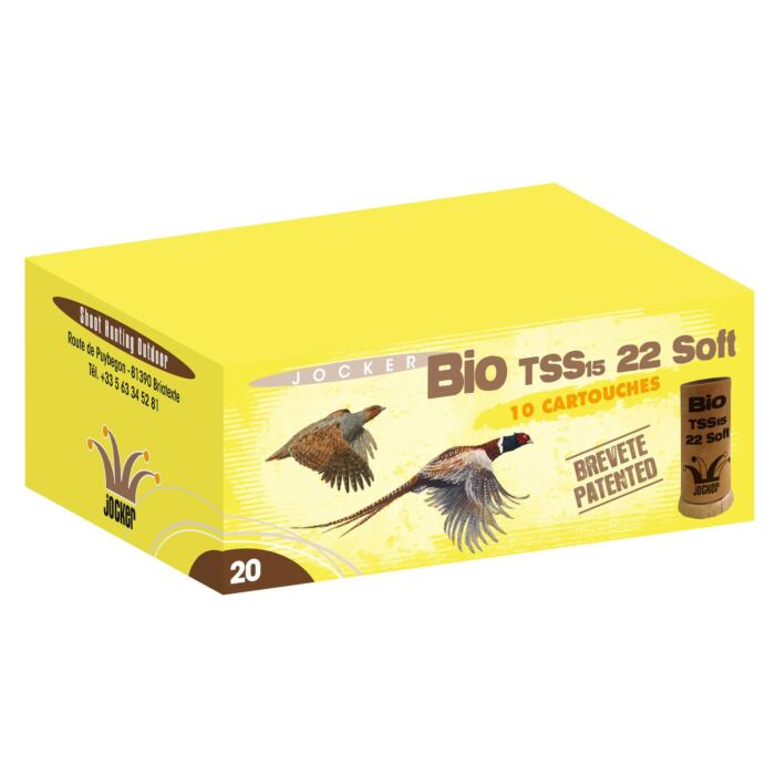 Cartouches Jocker Bio Tss 22 Soft Calibre 20/67 22 Gr