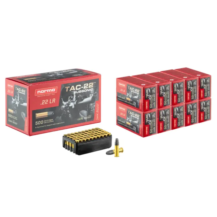 Balle Norma 22 LR TAC-22 Subsonic