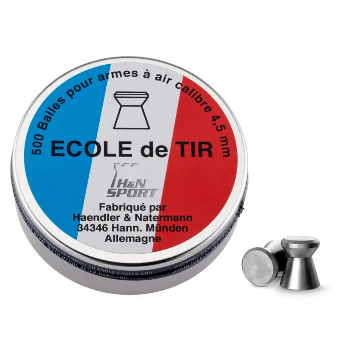Plombs H&N Sport Ecole de Tir Calibre 4.5 MM