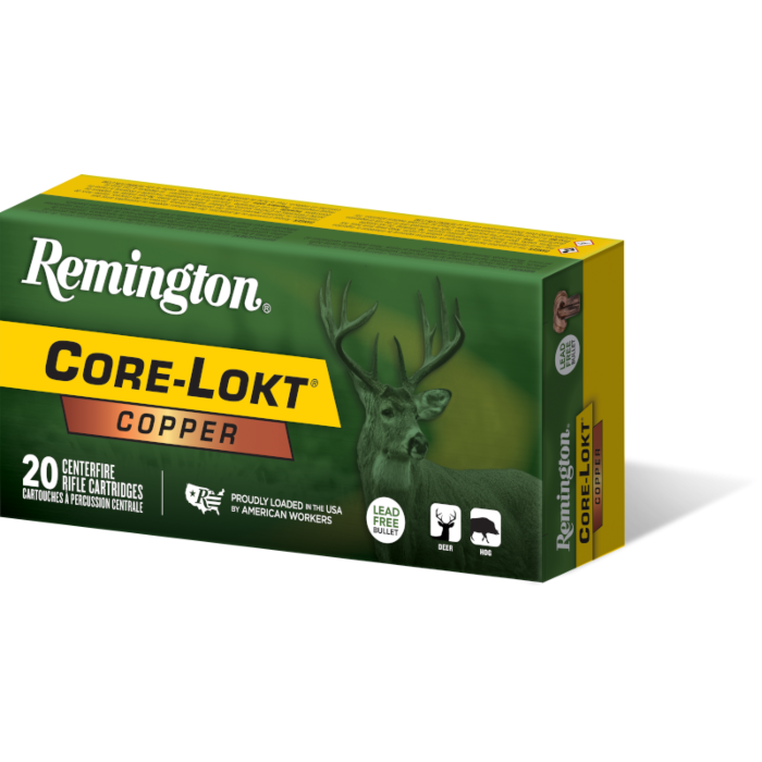 Balles Remington Core Lokt Copper Hp Calibre 308 Win 150 Grains-1