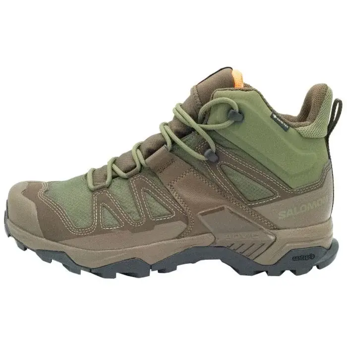 Chaussures Salomon X Ultra Tracker Gtx Vert/Orange