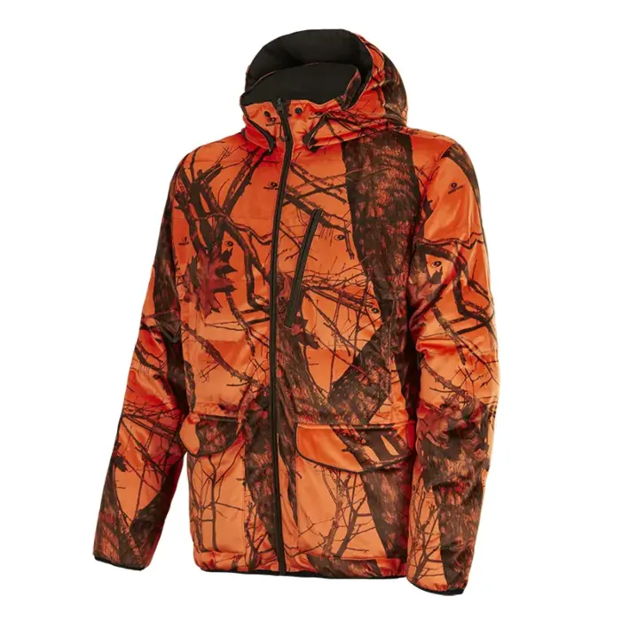 Veste de Chasse Reversible Kaki Blaze Alaska Stagunt