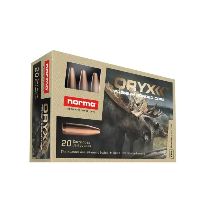 Balles 222 Rem Norma - Oryx - 55 grains