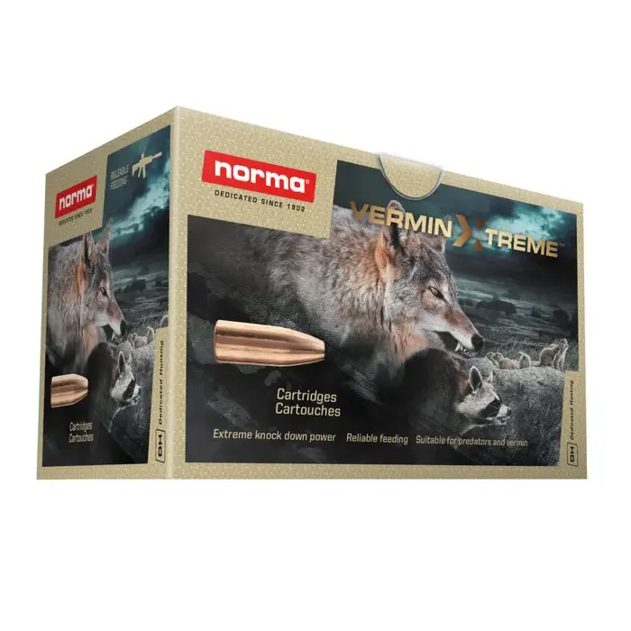 Balles 223 Rem Norma - VerminXtreme - 55 grains