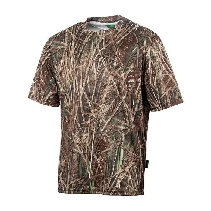 T-shirt de Chasse Treeland Camo Roseaux