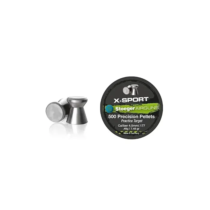 Boite de 500 Plombs Stoeger X-Sport Calibre 4,5 MM