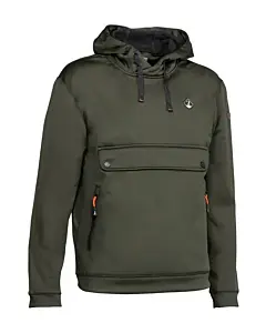 Sweat Shirt A Capuche Kaki Percussion