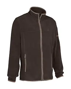 Blouson Polaire Scotland Marron Percussion