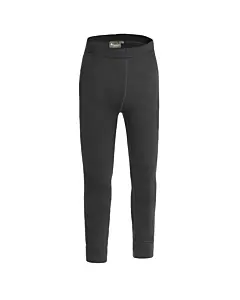 Legging Noir pour Femme en laine Mérino Pinewood Abisko