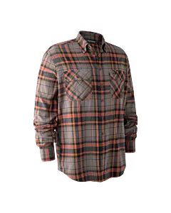 Chemise De Chasse Deerhunter Marvin Orange Check