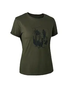 T-shirt Femme Deerhunter Shield