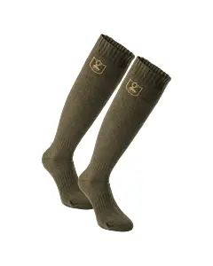 Lot De 2 Paires De Chaussettes Hautes En Laine Deerhunter