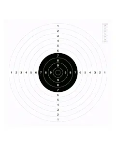 Cibles 53X53 Pour Armes Gros Calibres