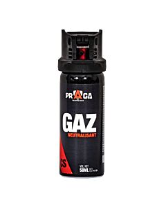 Aérosol de Défense Praga Gaz Cs 50Ml