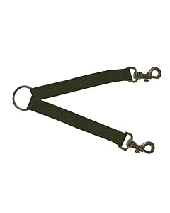 Accouple Deux Chiens Nylon Vert