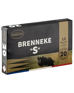 Balle Prévot Brenneke S Calibre 20/70-1