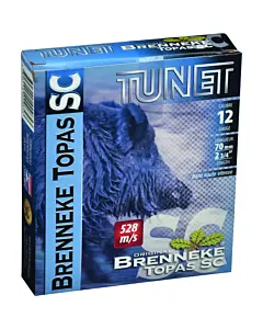 Cartouches Tunet Brenneke Topas Calibre 12/70-1