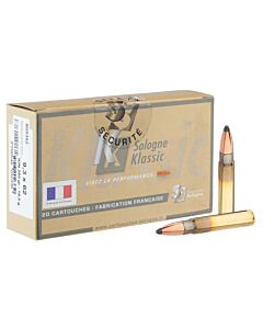 Balles de Chasse Sologne Klassic Calibre 9.3x62 Nosler Partition