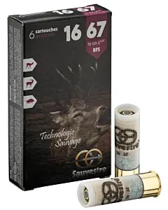 Balles Sauvestre Grands Gibiers Calibre 16/67-1