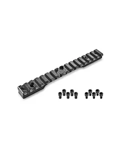 Rail en Acier Carbon 0 MOA pour Carabine Bergara - Action Courte