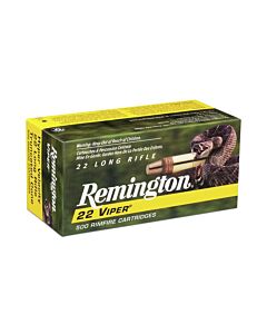 Balles Remington Calibre 22Lr Viper Hyper Velocity 36Gr