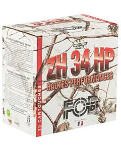 Cartouche De Chasse Fob Acier ZH 34 HP Calibre 12/70-1