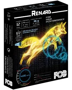 Cartouche Fob Renard Calibre 12/70-1
