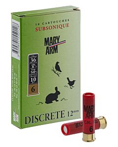Cartouche Mary Arm Subsonique Calibre 12 MM