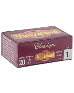 Cartouches Vouzelaud Classique Grand Culot Calibre 20/67-1