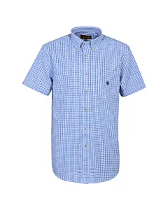 Chemisette Idaho Grand Voile Blanc Bleu 