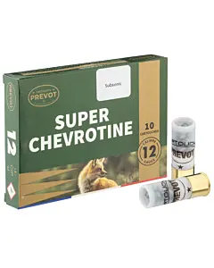 Cartouches Chevrotine Prévot Subsonique Calibre 12/67-1
